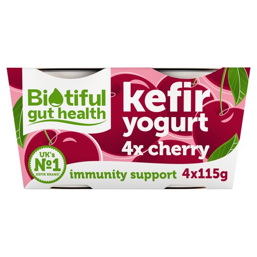 Biotiful Gut Health Kefir Yogurt Cherry