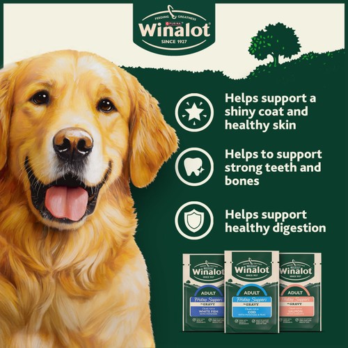 Winalot Friday Suppers Mixed Variety Fish In Gravy Wet Dog Food