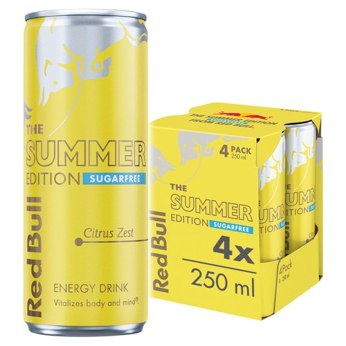 Red Bull Sudachi Lime 4X250 ML
