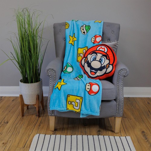Nintendo Super Mario Stack Shaped Cushion