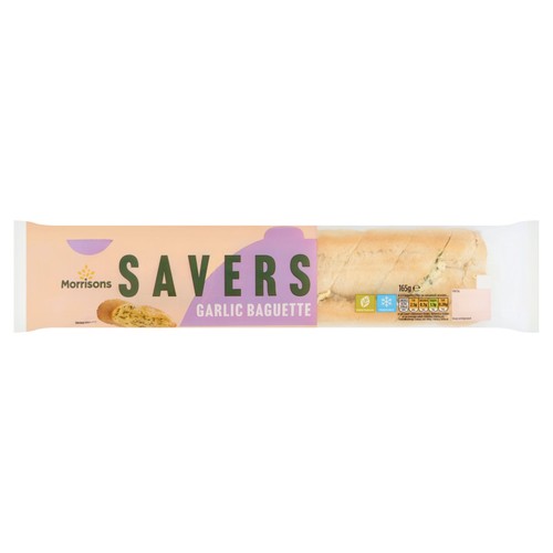 Morrisons Savers Garlic Baguette 