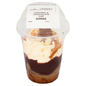 Morrisons Caramel Chocolate Cup Sundae