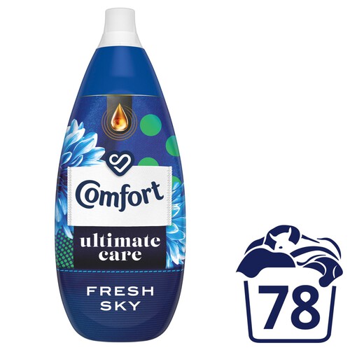 Comfort Ultimate Care Fabric Conditioner Fresh Sky 78 Washes