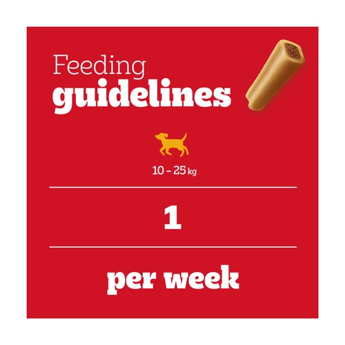 Pedigree Jumbone Adult Medium Dog Treat Beef & Poultry 2 Chews
