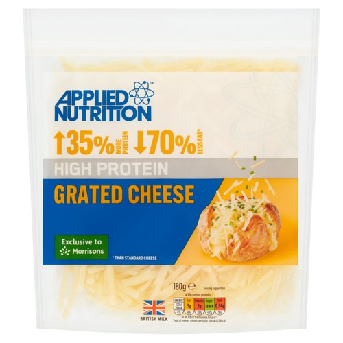 Applied Nutrition Grated Cheddar Cheese