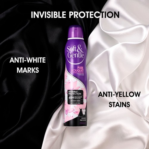 Soft & Gentle Pure Bouquet Invisible 48h Deodorant Spray 250ml