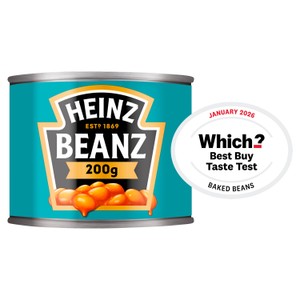 Heinz No Added Sugar Baked Beans in a Rich Tomato Sauce 200g