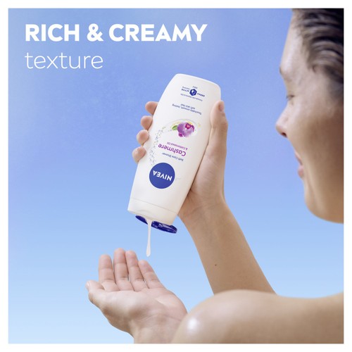 NIVEA Cashmere & Cotton Seed Oil Shower Gel 