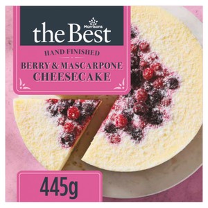 Morrisons The Best Mascarpone & Berry Cheesecake