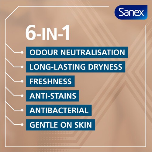 Sanex Men Active Control Antiperspirant Roll On Deodorant 48H