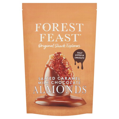 Forest Feast Salted Caramel Milk Chocolate Almonds 