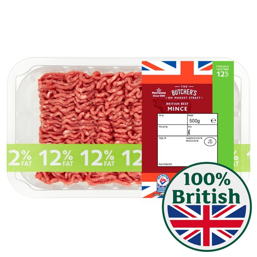 Morrisons British Minced Beef 12 % Fat