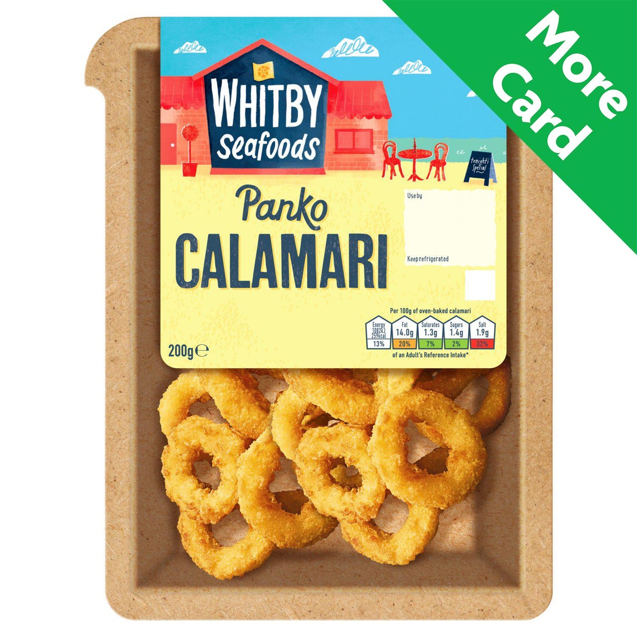 Whitby Seafoods Panko Calamari 200g