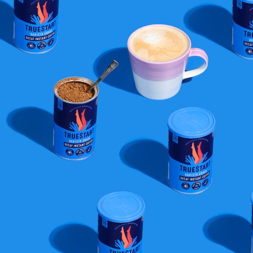 Truestart Coffee Barista Grade Decaf Instant Coffee 