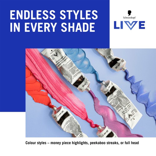 LIVE Colour Moment Semi-Permanent Hair Dye 092 Pillar Box Red