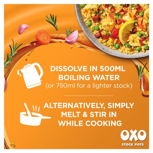Oxo Stock Pot Succulent Chicken 4 x 20g