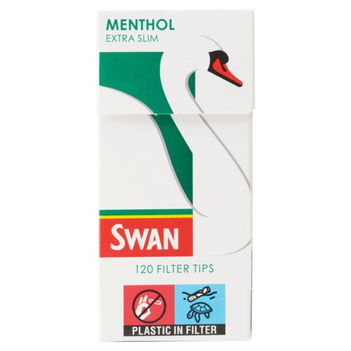 Swan Menthol Extra Slim Tips 