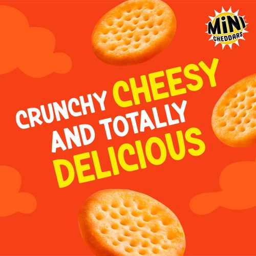 Jacob's Mini Cheddars Red Leicester Multipack Snacks 6 Pack Multipack