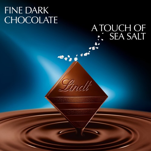Lindt Excellence Dark Sea Salt Chocolate Bar 100g
