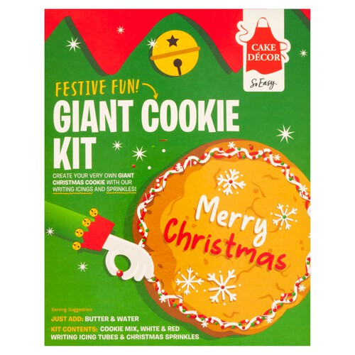 Cake Decor Giant Cookie Baking Kit 