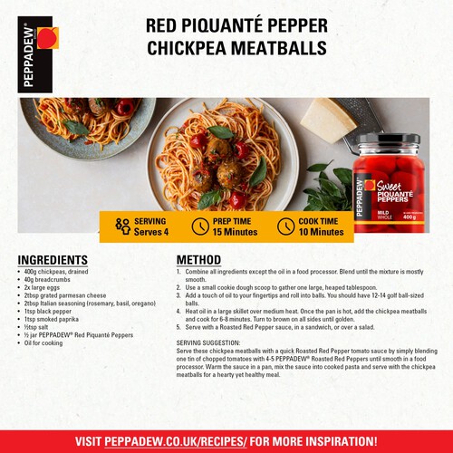 Peppadew Mild Sweet Piquante Peppers 