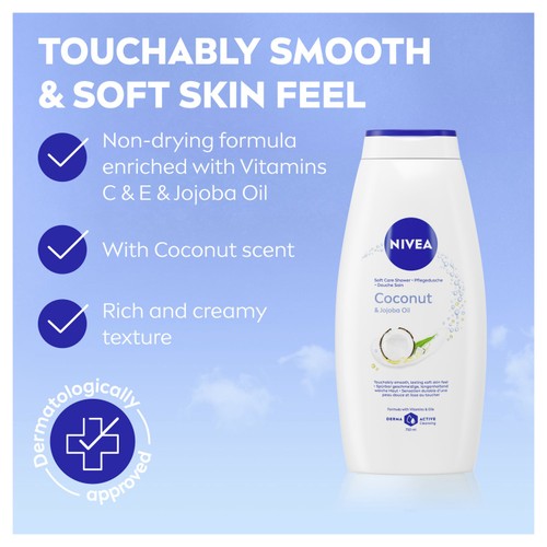 NIVEA Coconut & Jojoba Oil Shower Cream
