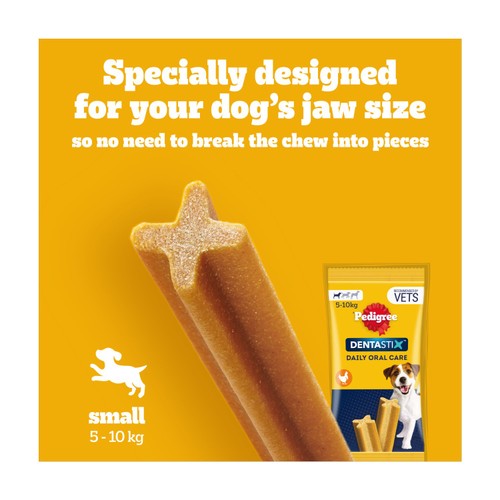 Pedigree Dentastix Daily Adult Small Dog Treats 35 x Dental Sticks 