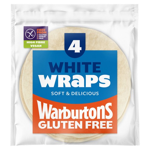 Warburtons Gluten Free White Wraps