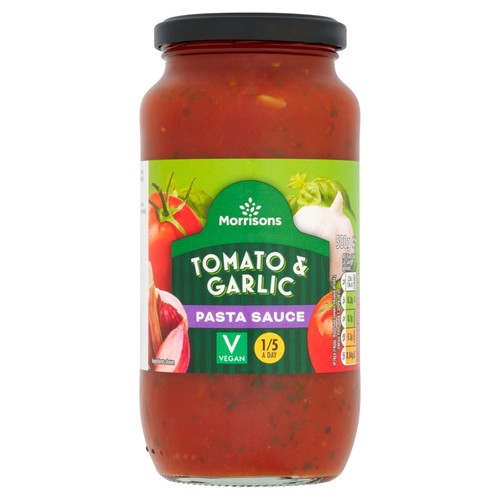 Morrisons tomato garlic pasta sauce