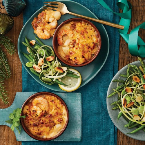 Morrisons The Best 2 Scallop & Prawn Thermidor Gratins 