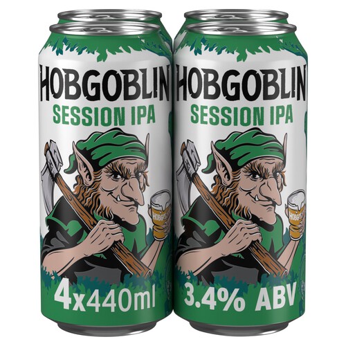 Hobgoblin Session IPA Ale Beer Cans