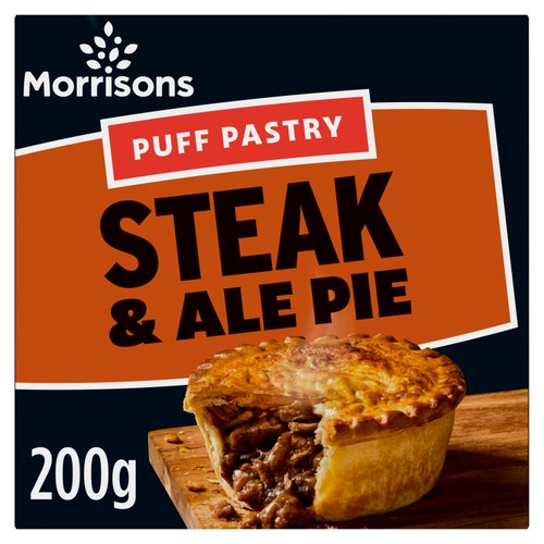 Morrisons Puff Pastry Steak Ale Pie