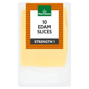 Morrisons 10 Edam Slices 250g