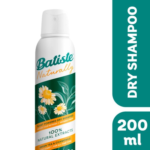 Batiste Naturally Green Tea Chamomile Dry Shampoo
