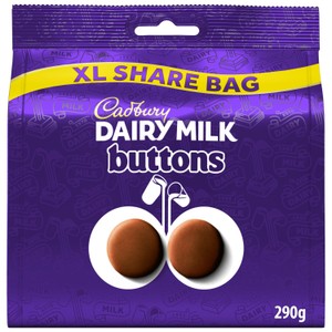 Cadbury Dairy Milk Giant Buttons 290G