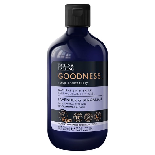 Baylis & Harding Goodness Natural Lavender & Bergamot Bath Soak