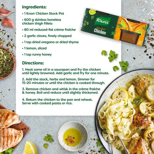Knorr Chicken Stock Pot 4 Pack