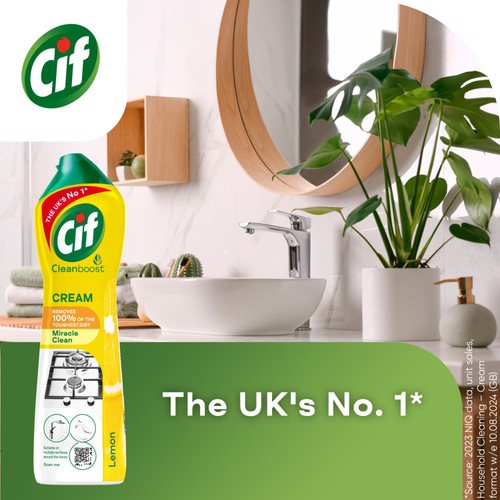 Cif Lemon Cream Cleaner 500ml