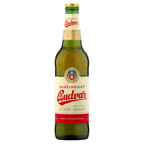 Budweiser Budvar Beer Bottle