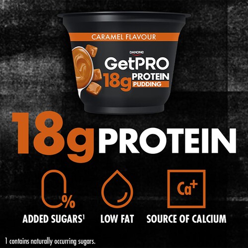 GetPro Caramel High Protein Pudding