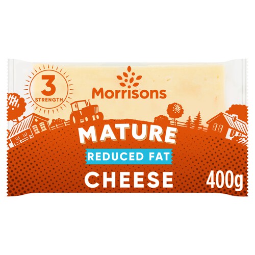 Morrisons 30% Lighter Mature Cheddar 