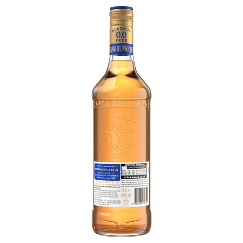 Captain Morgan Spiced Gold 0.0% Alcohol Free Spirit 