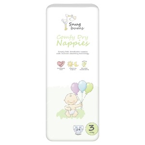 Snug Bums Nappies Size 3
