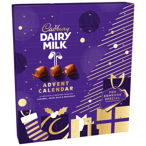 Cadbury Dairy Milk Chocolate Christmas Advent Calendar 258g