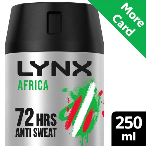 Lynx Africa Anti Sweat Antiperspirant