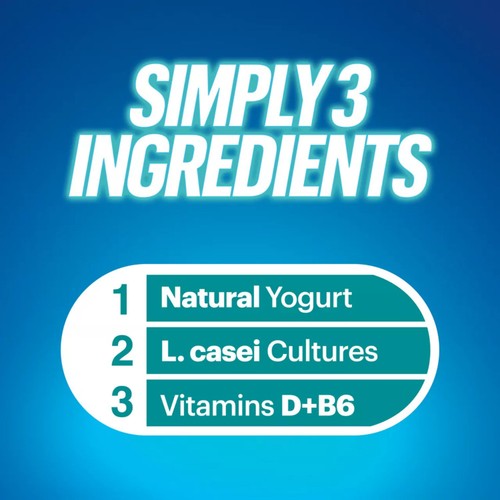 Actimel Simple Immune Support Natural Yoghurt Drink  8 x 100g