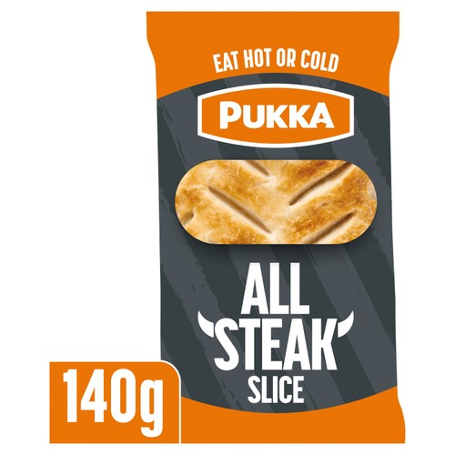 Pukka Steak Slice 140G