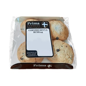 Prima Cornish Hevva Buns