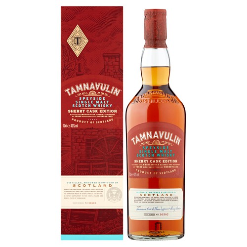 Tamnavulin Sherry Cask Single Malt Scotch Whisky 