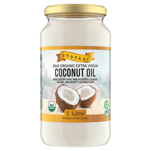 Shankar Raw Organic Extra Virgin Coconut Oil 